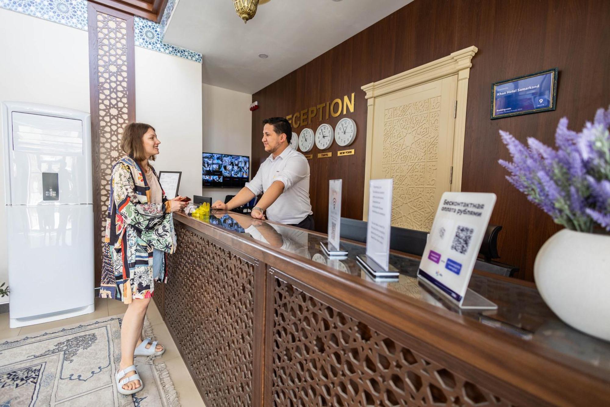 Khan Hotel Samarcande Extérieur photo