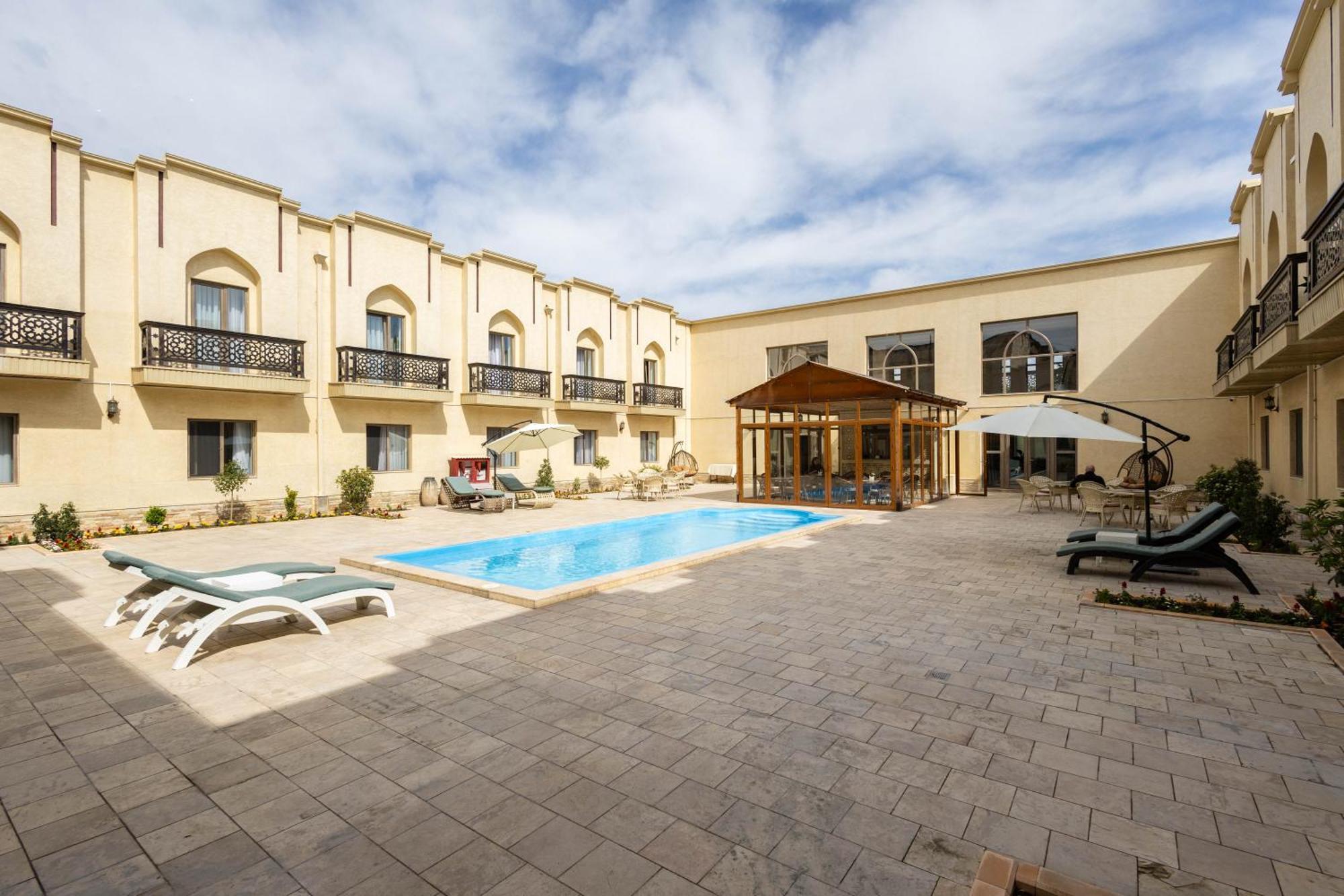 Khan Hotel Samarcande Extérieur photo